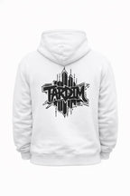 Urban Skyline Unisex Hoodie – Premium Optic White Streetwear Pullover